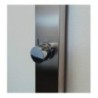 IDEA INOX pannello doccia in acciaio inox e abs con miscelatore termostatico finitura satinato