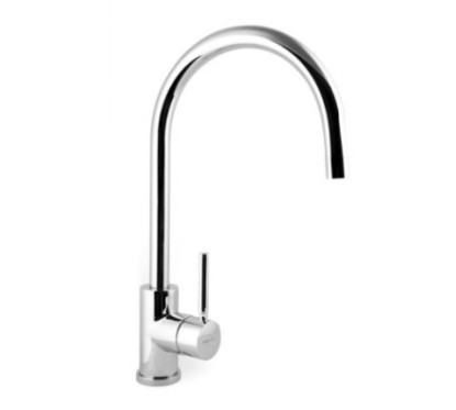 FORMA Monocomando lavello canna ponte girevole finitura oro rosa