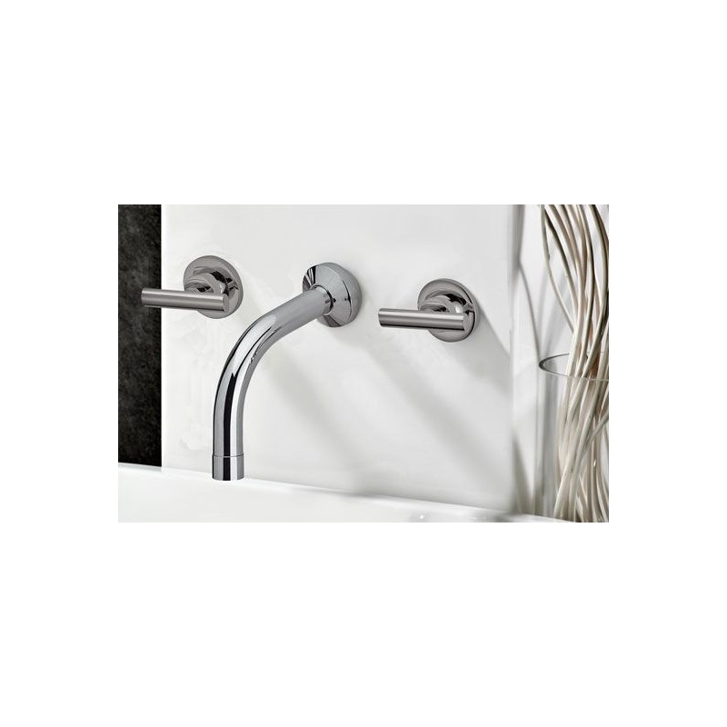 TILLY Batteria lavabo da incasso finitura cromo