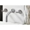 TILLY Batteria lavabo da incasso finitura cromo