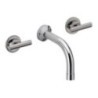 TILLY Batteria lavabo da incasso finitura cromo