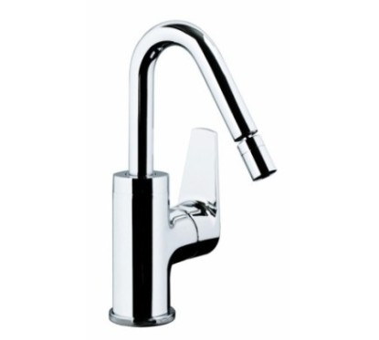 LINE monocomando bidet leva laterale con scarico a pressione finitura cromo