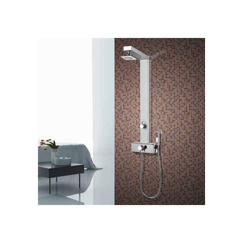 GEMMA Q2 PLUS pannello doccia miscelatore termostatico