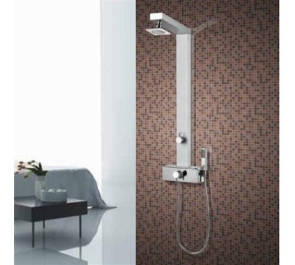 GEMMA Q2 PLUS pannello doccia miscelatore termostatico