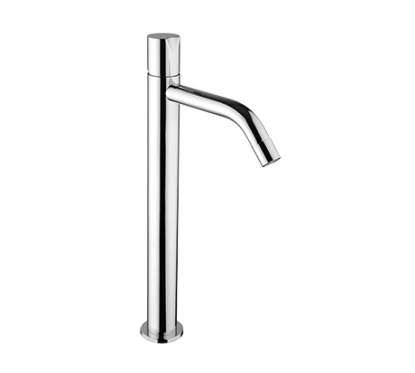 ARKA miscelatore per  lavabo alto 280mm senza scarico finitura cromo