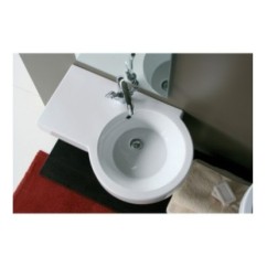 TUTTO-EVO lavabo sospeso 75 dx