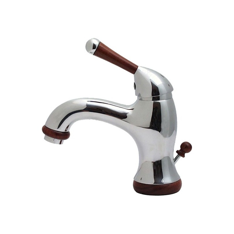 MIRO' rubinetto per lavabo con scarico 1" 1/4 finitura bronzo