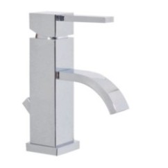 PRETTY Monocomando bidet con scarico automatico finitura cromo