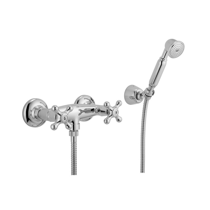 MAREA Gruppo doccia esterno con kit doccia finitura ottone lucido