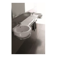 TUTTO-EVO lavabo sospeso 75 dx