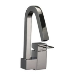 QUADRA rubinetto monocomando lavabo con scarico click-clack 1"1/4 finitura cromo