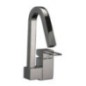 QUADRA rubinetto monocomando lavabo con scarico click-clack 1"1/4 finitura cromo