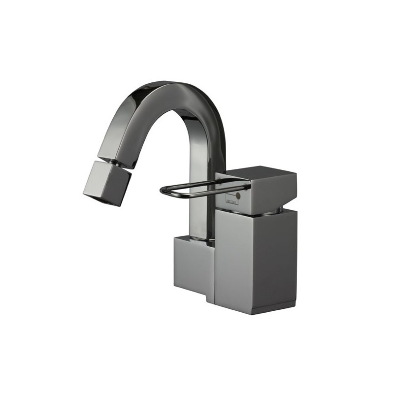 QUADRA rubinetto monocomando bidet con scarico click-clack 1"1/4 finitura cromo