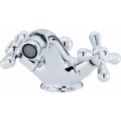 MAYA monoblocco bidet con scarico finitura cromo