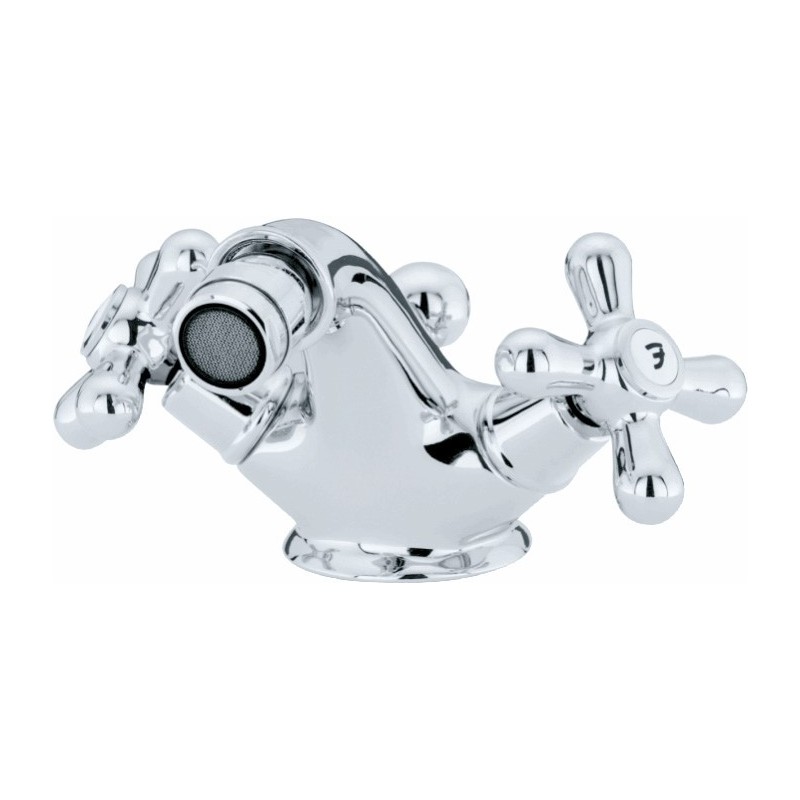 MAYA monoblocco bidet con scarico finitura cromo