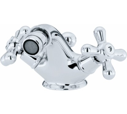 MAYA monoblocco bidet con scarico finitura cromo