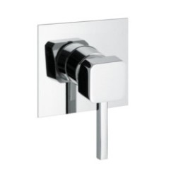 P-QUADRO rubinetto monocomando doccia incasso