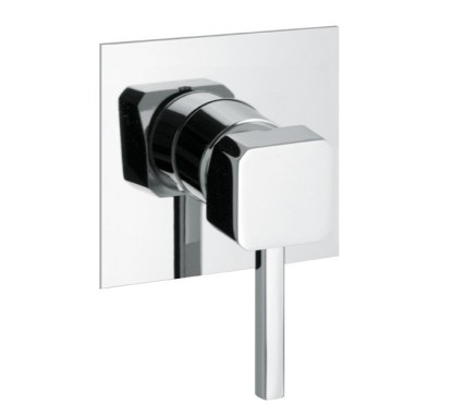 P-QUADRO rubinetto monocomando doccia incasso