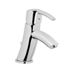 GO Monocomando lavabo con scarico automatico finitura cromo