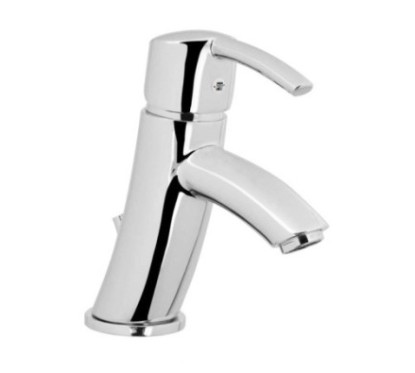 GO Monocomando lavabo con scarico automatico finitura cromo