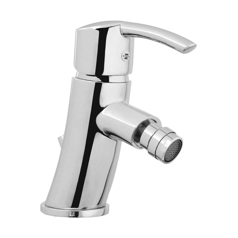 GO Monocomando bidet con scarico automatico finitura cromo