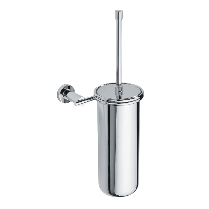 DECO' Portascopino a parete con bossolo cromo