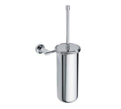 DECO' Portascopino a parete con bossolo cromo