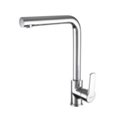 YUMA Monocomando lavello canna elle girevole finitura oro