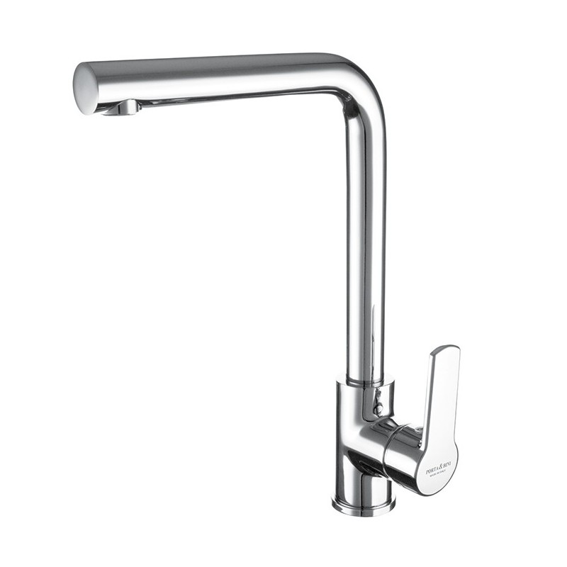 YUMA Monocomando lavello canna elle girevole finitura oro