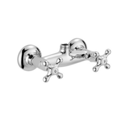 MAREA Gruppo doccia esterno con attacco superiore finitura nichel antico