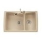 HARMONY 79.20 Lavello cucina a due vasche finitura micro ultragranit 56 jasmine