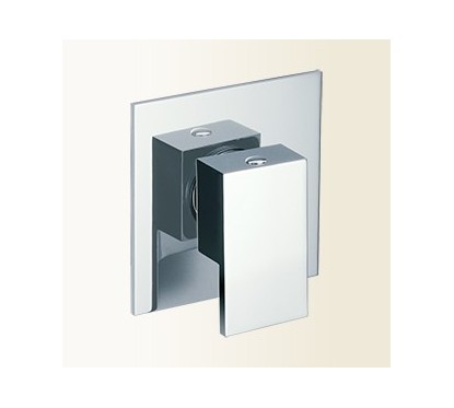 VICKY miscelatore monocomando doccia incasso finitura nickel spazzolato