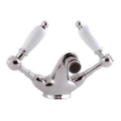 RETRO' Monoforo bidet con scarico finitura cromo