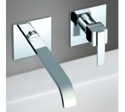 KLIP miscelatore monocomando lavabo ad incasso finitura cromo