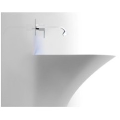 KLIP miscelatore monocomando lavabo ad incasso finitura cromo