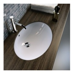 SOTTOPIANO OVALE lavabo sottopiano