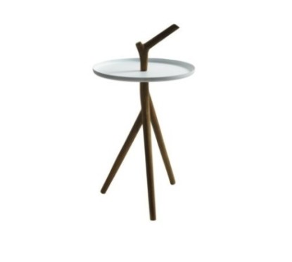 ERGO tavolino struttura  in legno massello di iroko