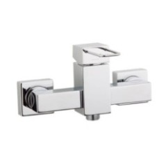 QUADRA rubinetto monocomando doccia esterno con kit finitura cromo