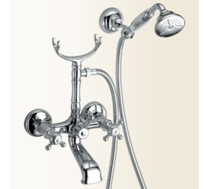 PAPIRO gruppo vasca esterno finitura cromo