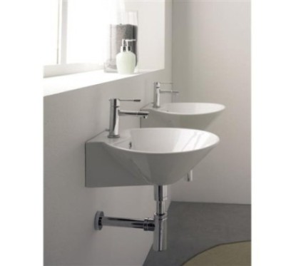 CONO R lavabo da appoggio o sospeso