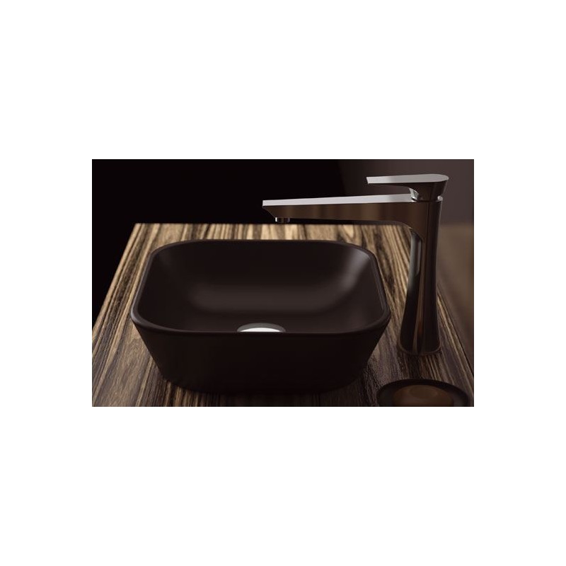 DIVA monocomando lavabo alto senza scarico finitura cromo