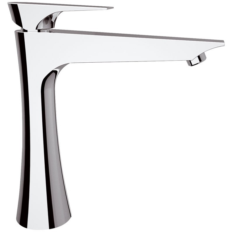 DIVA monocomando lavabo alto senza scarico finitura cromo