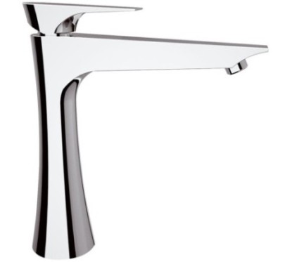 DIVA monocomando lavabo alto senza scarico finitura cromo