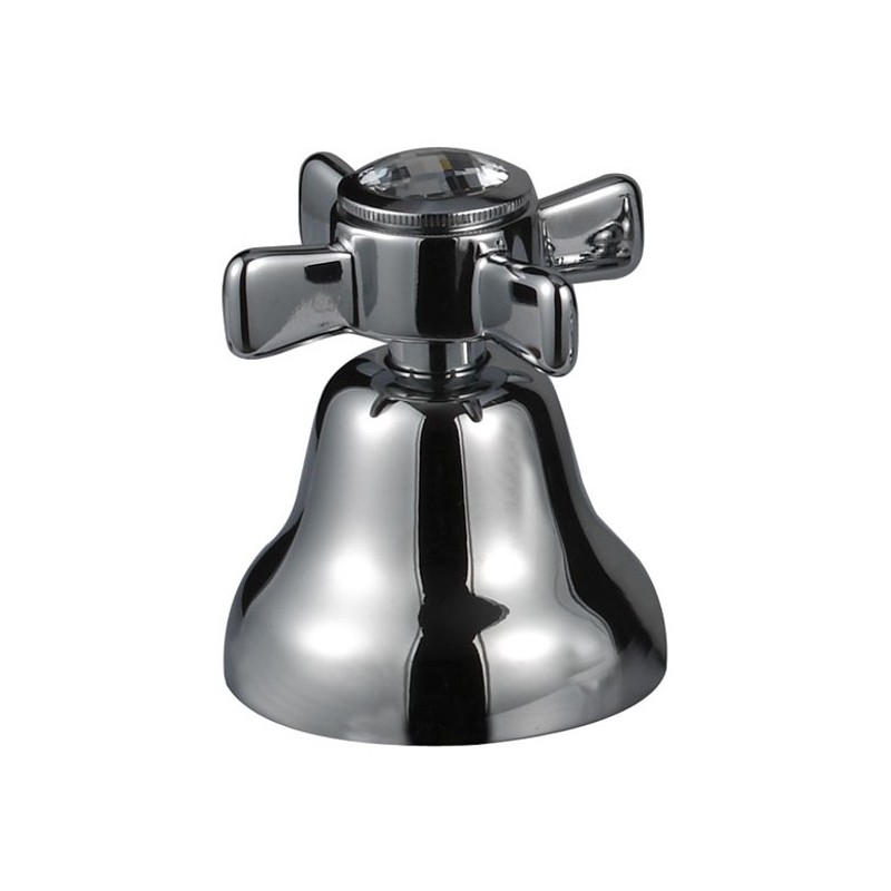 BIJOU rubinetto d'arresto 1/2pollice finitura cromo