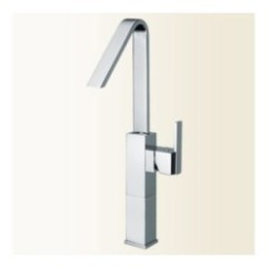 KLIP miscelatore monocomando lavabo con canna alta e prolunga 70 mm finitura cromo