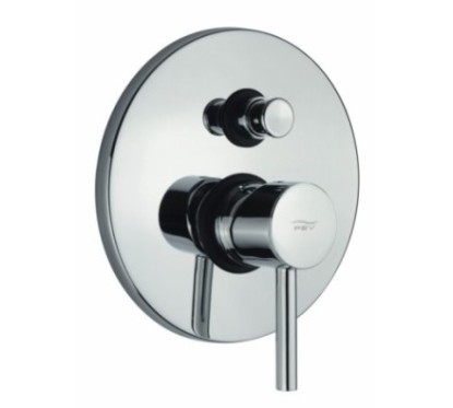 MICRON monocomando doccia incasso con deviatore finitura cromo