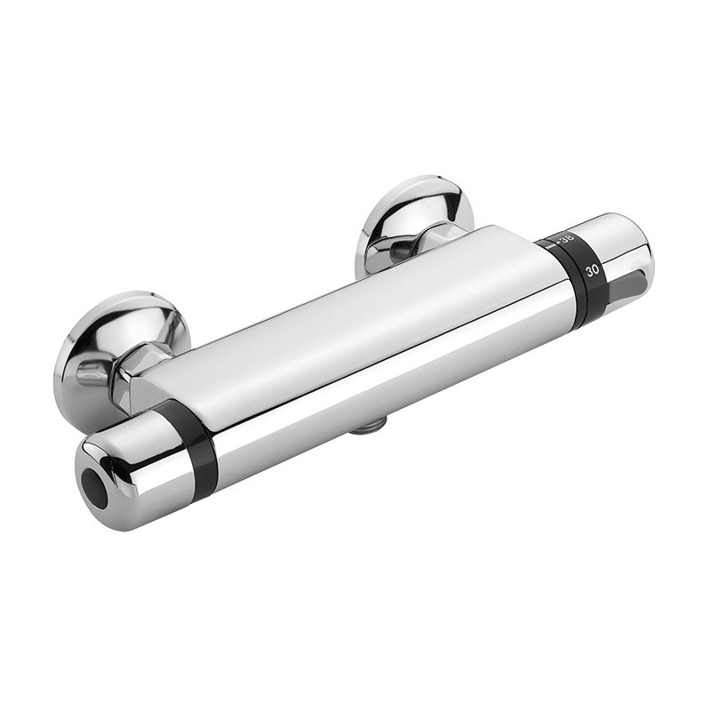 THERMO Miscelatore termostatico attacco 1/2" senza kit doccia finitura cromo