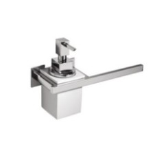 DIVA porta dosatore e porta salvietta bianco