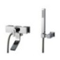 FILO miscelatore vasca esterno con kit finitura cromo