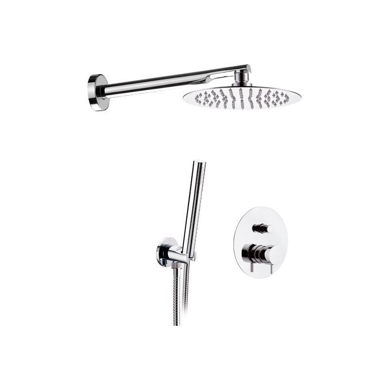 TOKYO Set doccia completo finitura cromo